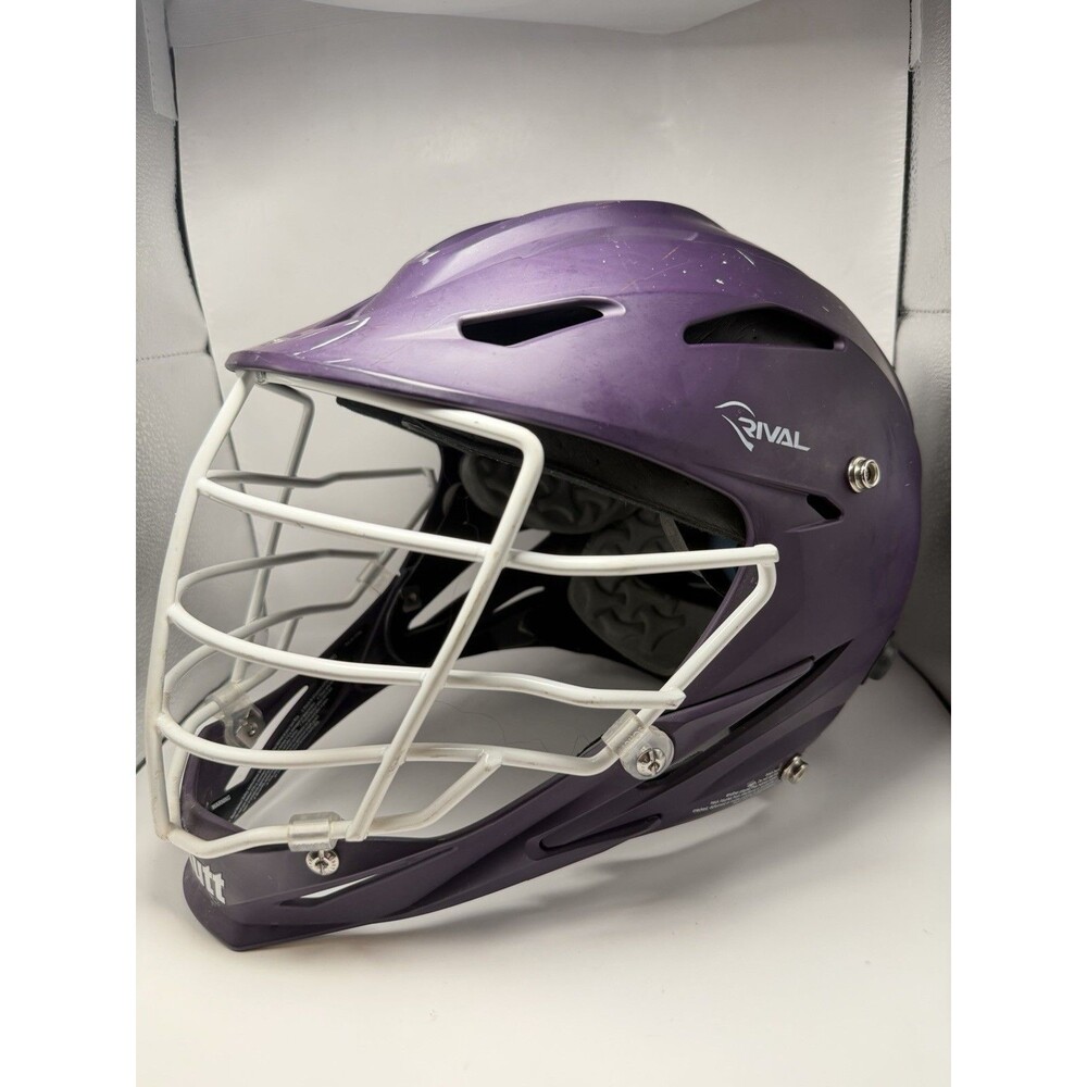 Schutt Rival Lacrosse Helmet Pre Owned Small/Medium Full Cover Helmet